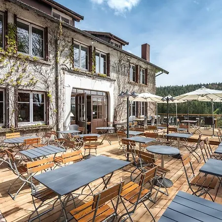 Отель Logis Restaurant La Vigotte Жирмон-Валь-д'Ажоль